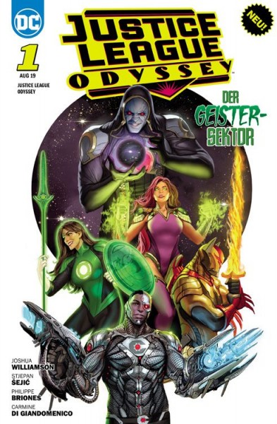 Justice League Odyssey 1: Der Geistersektor