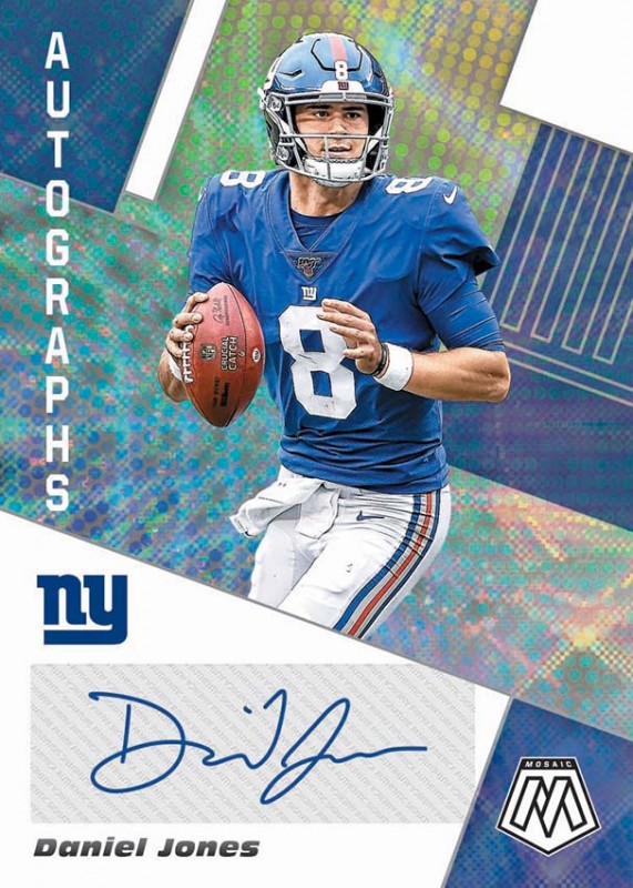 NFL Mosaic 2020 Trading Cards - Daniel Jones