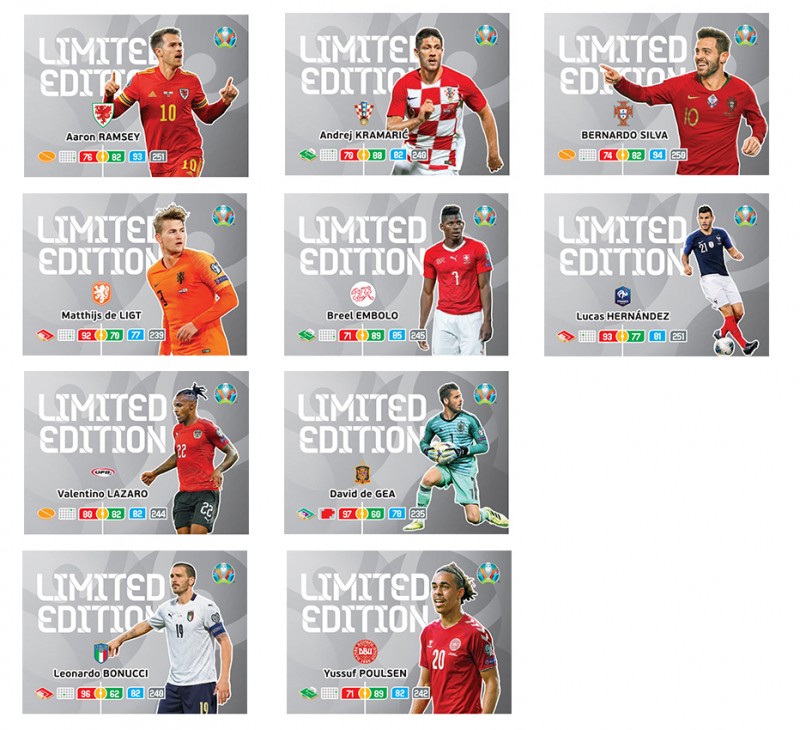 Euro 2020 - Limited Edition Cards