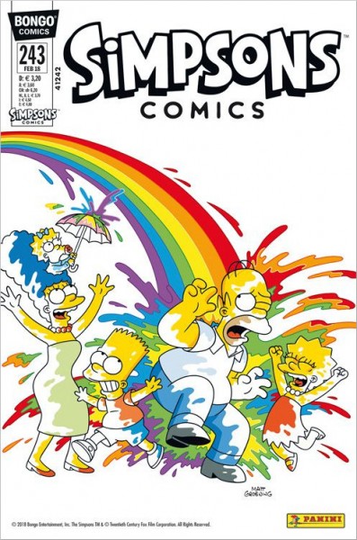 Simpsons Comics 243 Cover