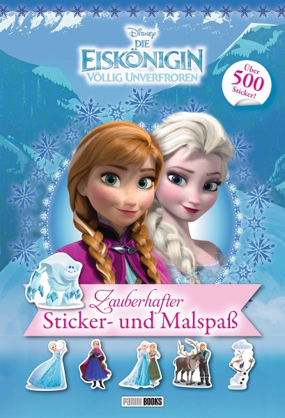 Disney: Die Eiskönigin - Zauberhafter Sticker- und Malspaß