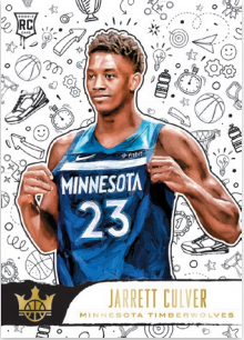 NBA Court Kings 2019/20 Trading Cards - Rookies III - Jarrett Culver