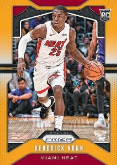 NBA Chronicles 2019/20 Trading Cards - Kendrick Nunn