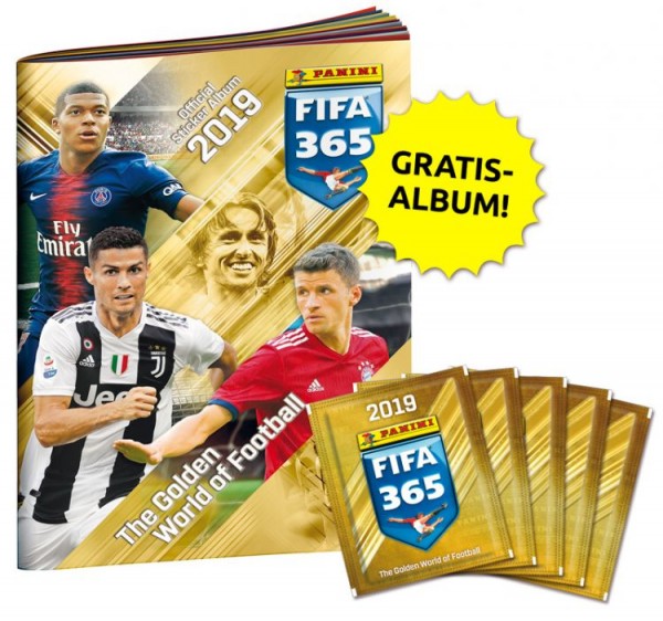 Panini FIFA 365 2019 Stickerkollektion – Mini-Bundle 1