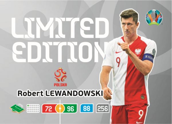 Euro 2020™ LE-Card: Robert Lewandowski (Polen)