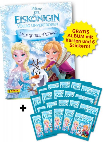 Disney: Die Eiskönigin - Mein Sticker-Tagebuch - Sammelbundle