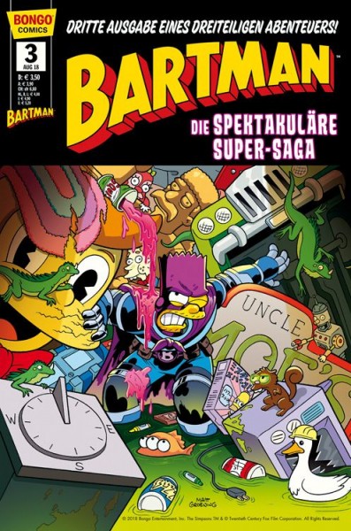 Simpsons Comics präsentiert - Bartman Trilogie 3