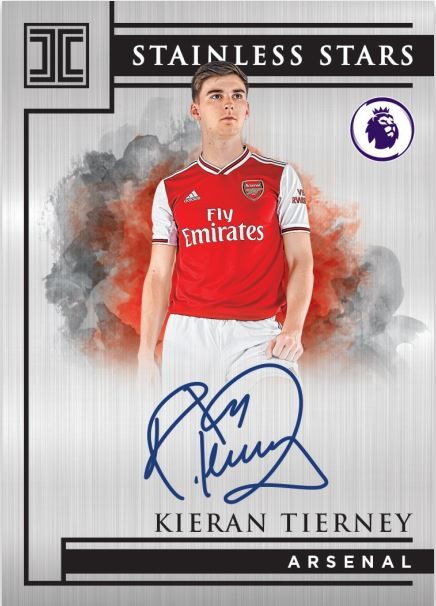 Panini Impeccable Soccer Premier League 2019/20 Trading Cards - Kieran Tierney