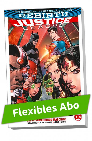 Flexibles Abo - Justice League Paperback