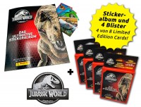 Jurassic World Anthology - Sticker und Cards - Blister Bundle Inhalt
