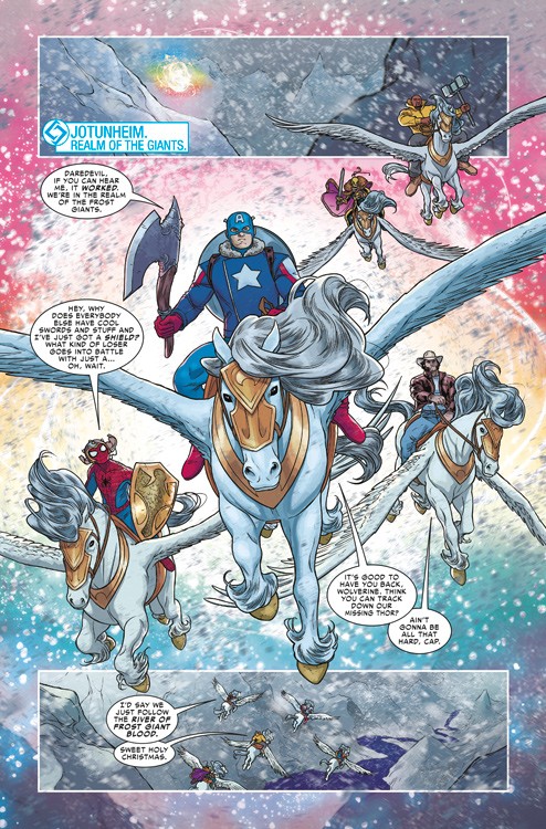 War of the Realms Blick in den Comic Vorschauseite 3