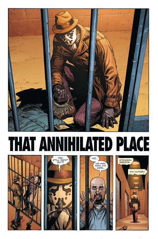 Doomsday Clock Blick in den Comic Vorschauseite 1