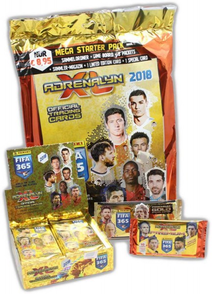 Panini FIFA 365 2018 Adrenalyn XL Trading Cards - Premium-Bundle