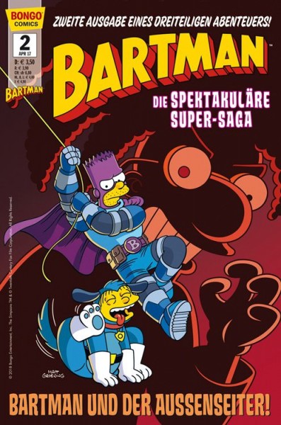 Simpsons Comics präsentiert: Bartman Trilogie 2
