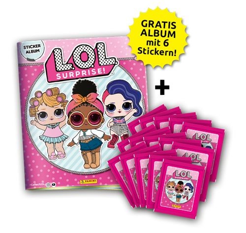 L.O.L. Surprise Stickerkollektion - Bundle 3