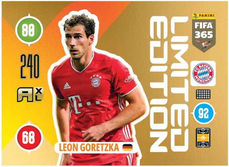 Panini FIFA 365 Adrenalyn XL - Limited Edition Card Leon Goretzka