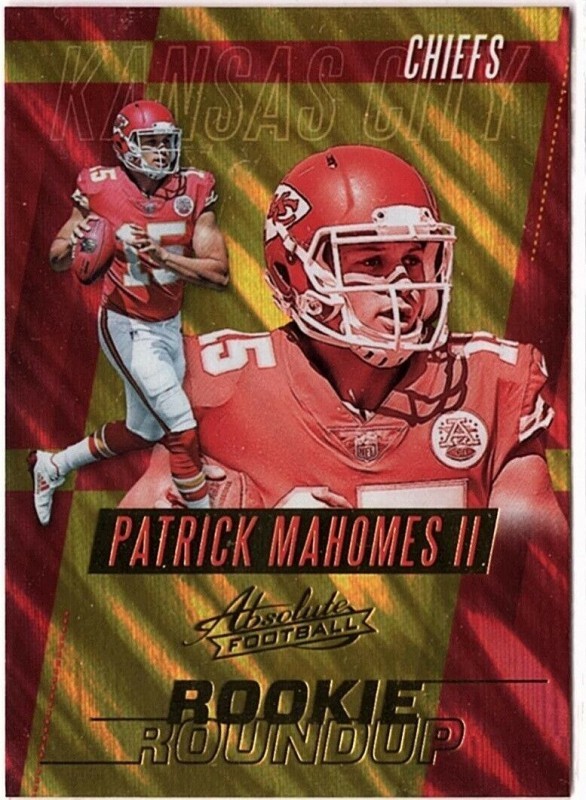 Absolute Football Patrick Mahomes Card