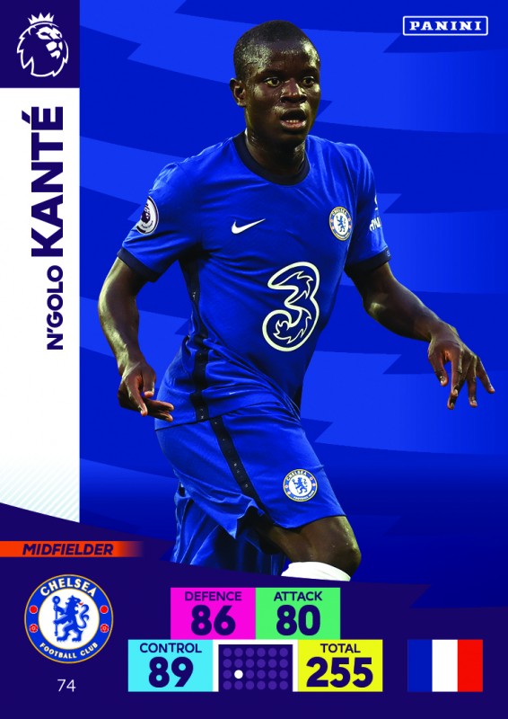 Panini Premier League Adrenalyn XL 2020/21 - N'Golo Kante