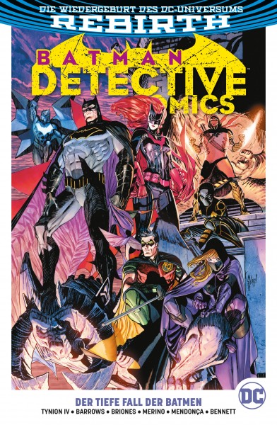 Batman - Detective Comics Paperback 6: Der Tiefe Fall der Batmen Cover