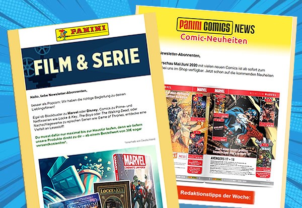 Panini Newsletter Beispiel
