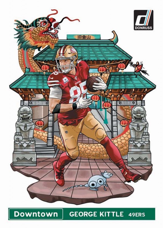 Donruss Football 2020 Trading Cards - George Kittle