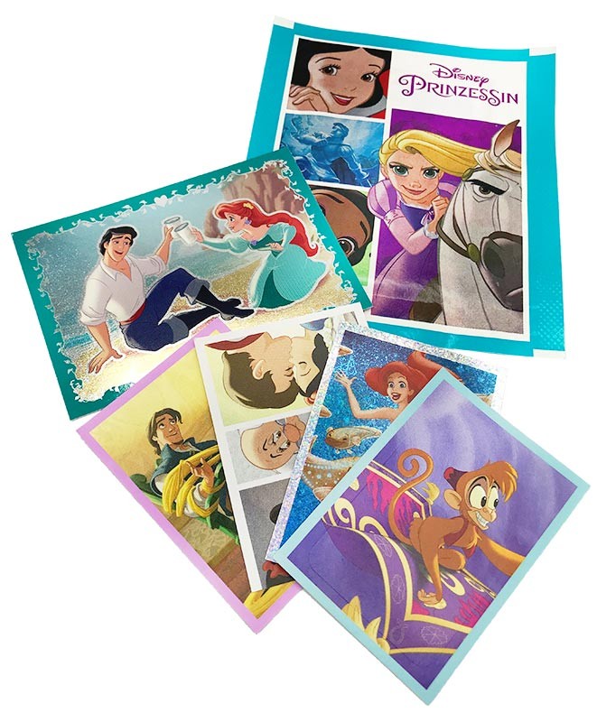 Disney Prinzessin - Das Herz einer Prinzessin Sticker und Trading Cards