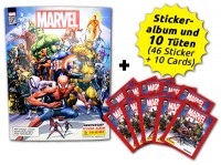 80 Jahre Marvel Sammelkollektion - Sticker und Cards - Schnupperbundle