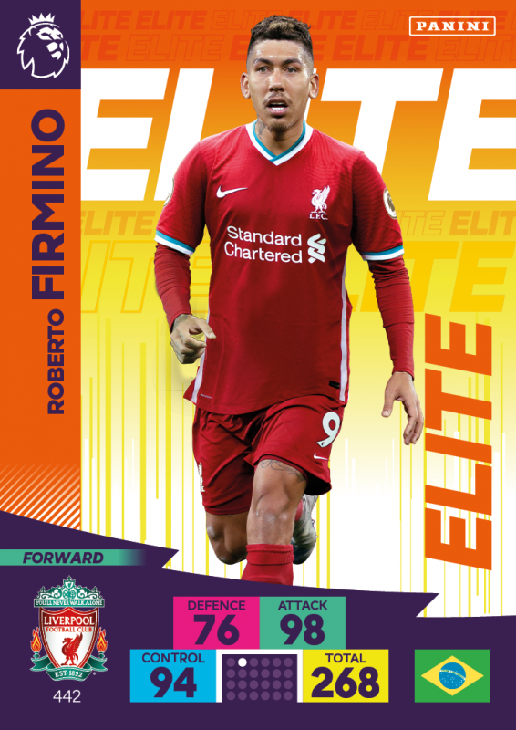 Panini Premier League Adrenalyn XL 2020/21 - Elite - Roberto Firmino