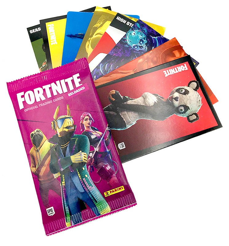 Fortnite Reloaded Trading Cards - Beispiel Trading Cards
