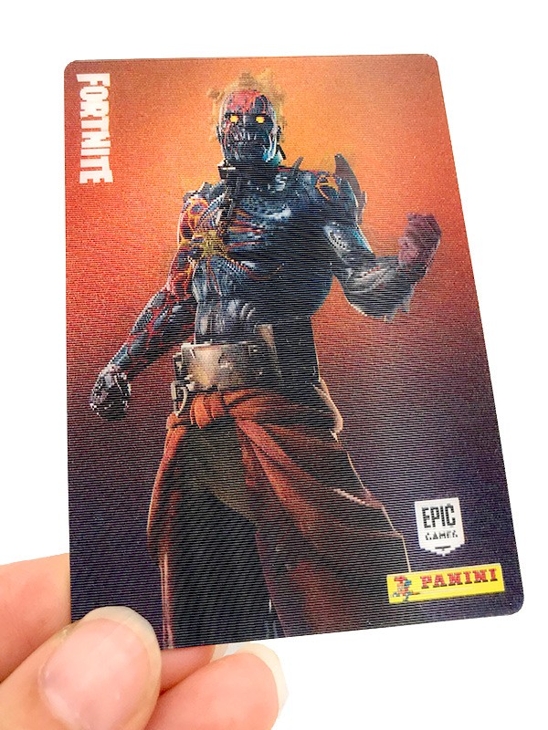 Fortnite Reloaded Trading Cards - Beispiel Special Cards
