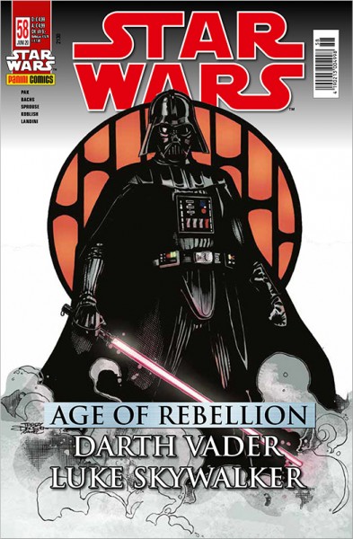 Star Wars 58 Age of Rebellion - Darth Vader & Luke Skywalker - Kiosk Ausgabe Cover
