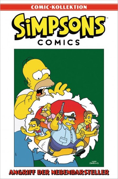 Simpsons Comic-Kollektion 14: Angriff der Nebendarsteller Cover
