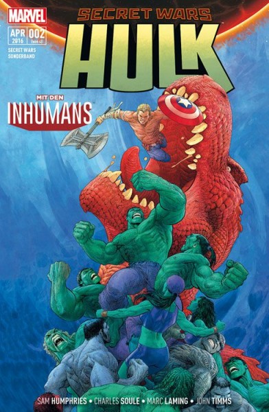 Secret Wars Sonderband 2: Hulk + Inhumans