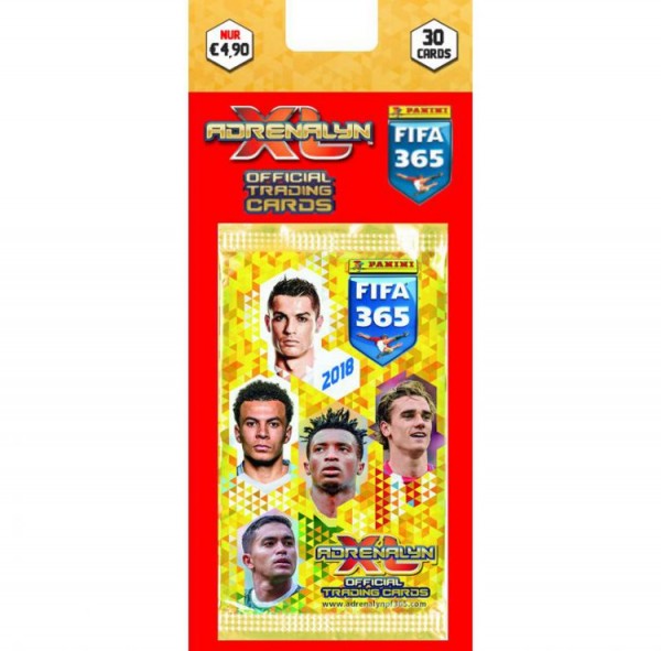 Panini FIFA 365 2018 Adrenalyn XL Trading Cards - Blister