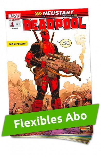 Flexibles Abo - Deadpool Heft