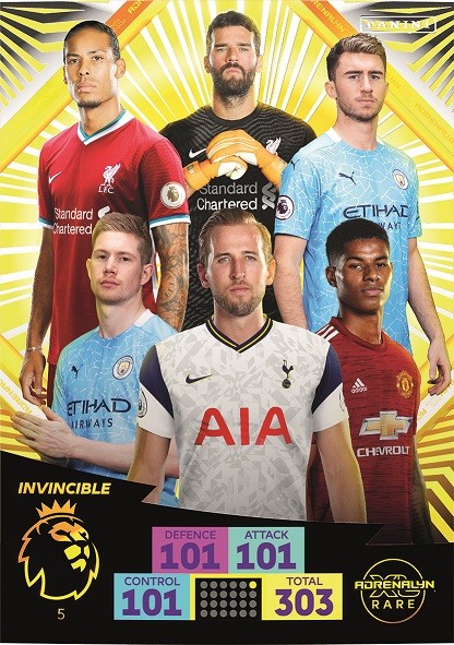 Panini Premier League Adrenalyn XL 2020/21 - Invincible