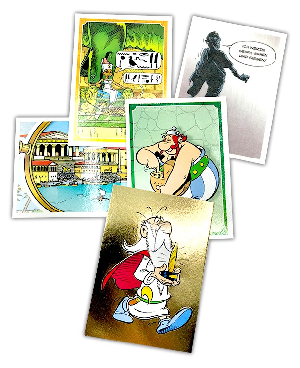 Asterix: 60 Jahre Abenteuer - Sticker Beispiel