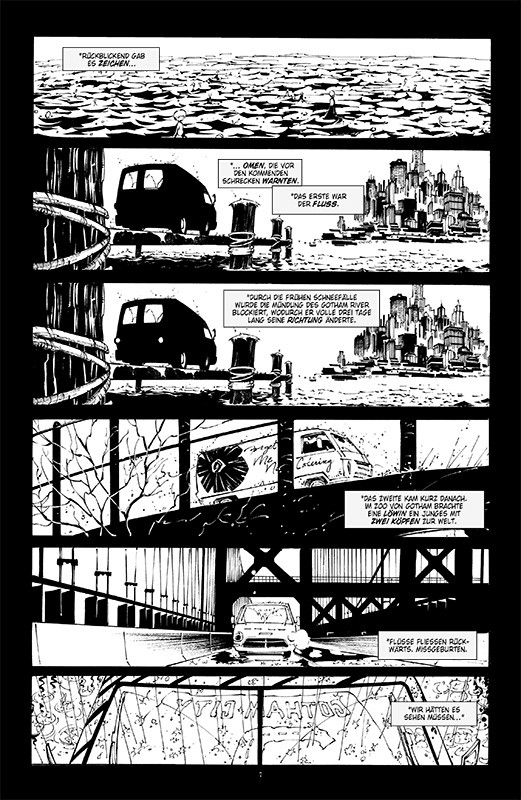 Batman Noir: Der Tod der Familie Blick in den Comic