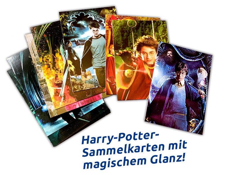 Harry Potter Sticker & Cards Dinosaurier Trading Cards Beispiel