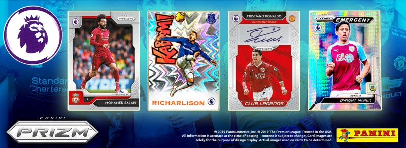 PRIZM Premier League Trading Cards 2019/20 - Banner