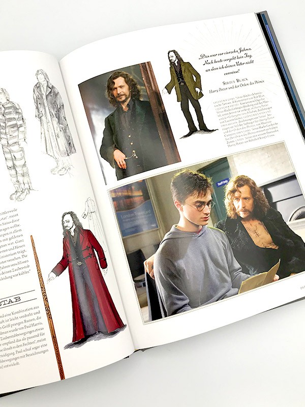 Harry Potter Filmwelt Blick ins Buch
